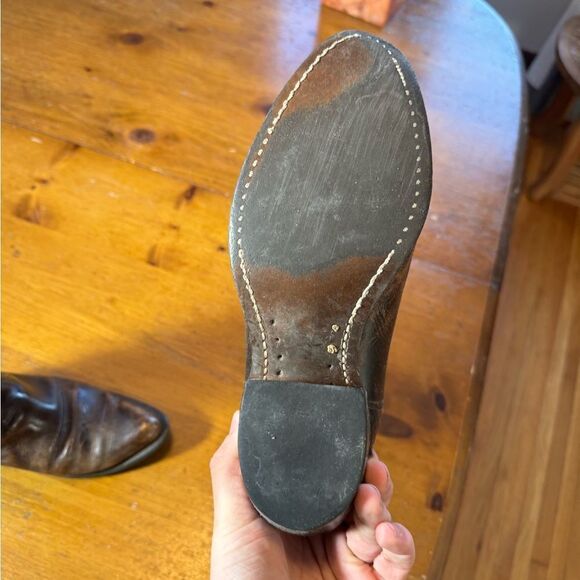 Vintage Wrangler Cowboy Boots Sz 7 D - Picture 7 of 7